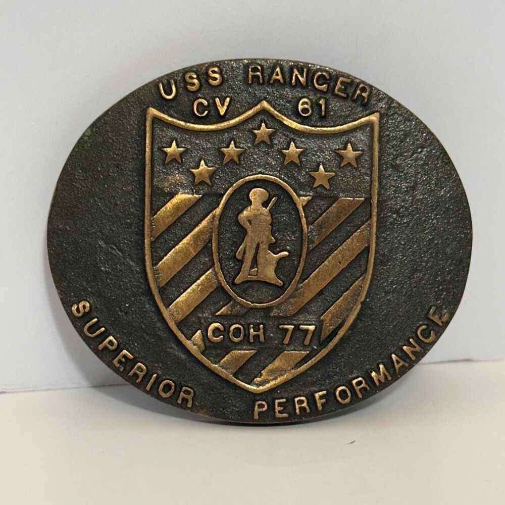 Collectible Military Memorabilia Piece USS Ranger (CV-61)